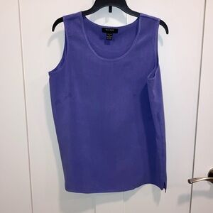 Women’s silk sleeveless top. Silk House.